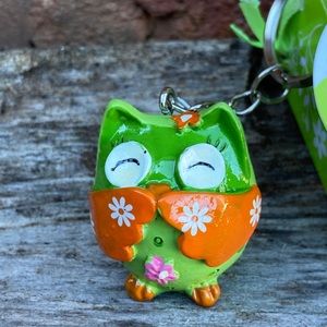 Bashful Owl key chain from Germany